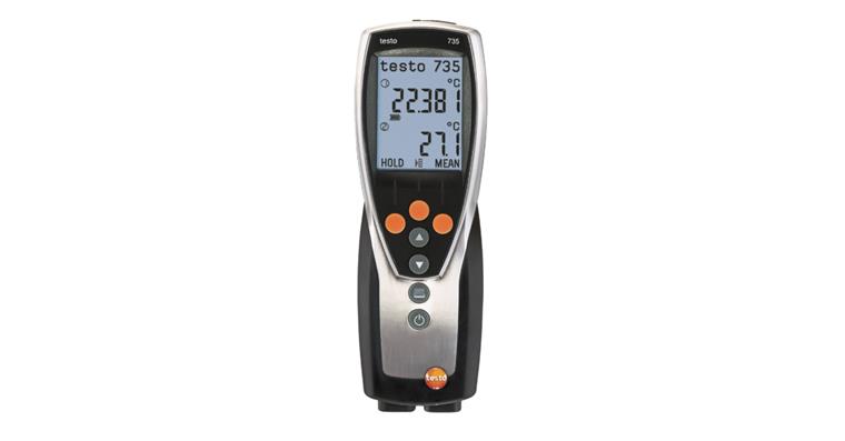 Temperature measuring instrument testo 735-1 (3 channels)