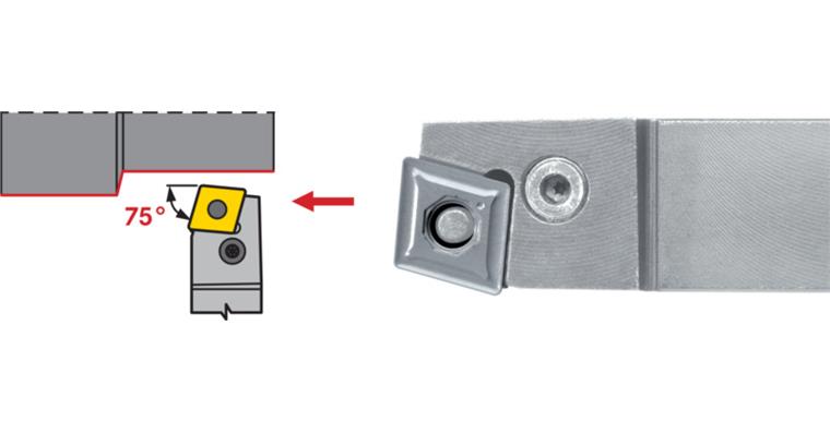 ATORN insert holder PCBN, negative, right, PCBN R/L 2525 M16