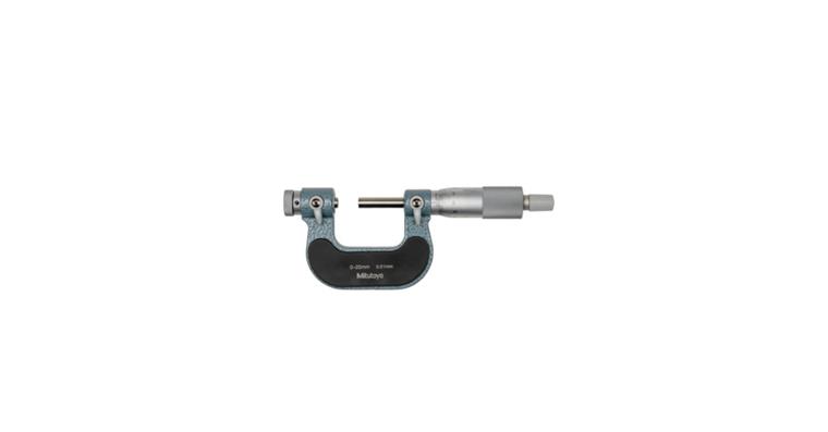 Micrometer for thread measurement 0-25 mm
