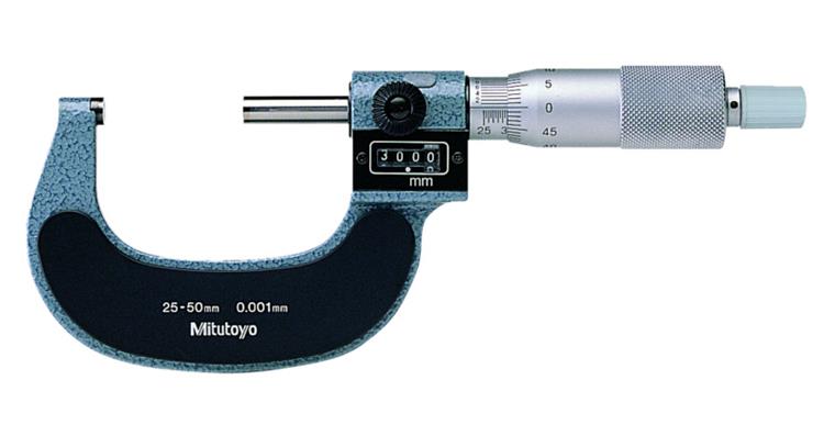 1001355680 Micrometer with counter 50-75 mm resolution 0.001 mm