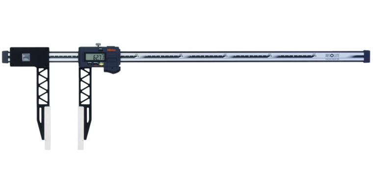 1001352930 Digital-Werkstattmessschieber 0-600 mm IP66 Leichtbau lang mit Datenausgang 