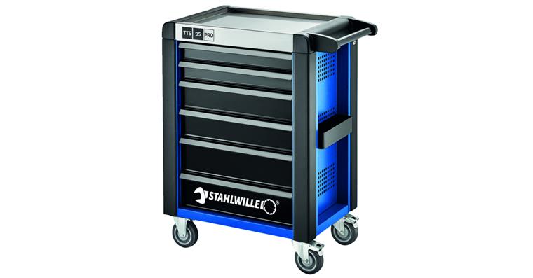 Werkzeugwagen 95/6 Pro 6 Schubladen 496x827x1020 mm blau, RAL 270 30 35