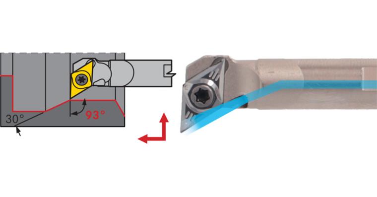 ATORN SDUC Bohrstange abgesetzt VHM Positiv Rechts E 08 K SDUC R/L 07