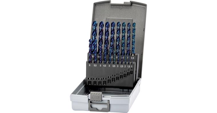 ATORN twist drill bit set U4 HSSE-TiNAlOX 1-10 mm 0.5 with CHD in box