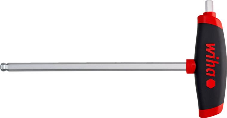 Hexagon ball head pin wrench with T-handle 540DS ComfortGrip AF 5 x 150 mm