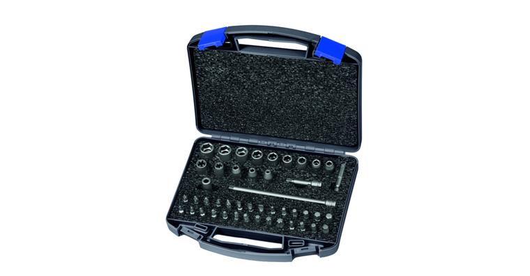 Kraft-Steckschlüsselsatz 1/4 Zoll 46-teilig 700 KS 46 OL