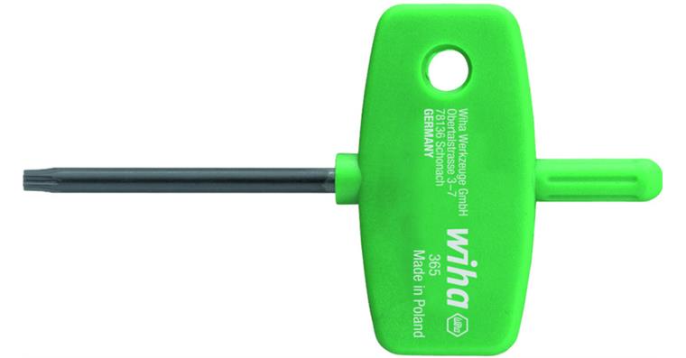 Pin wrench with key grip TX® 365 T20 x 45 mm black oxidised