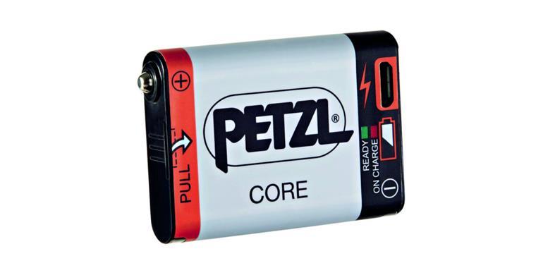Akku Core für Petzl-Stirnlampen mit Hybrid-Concept
