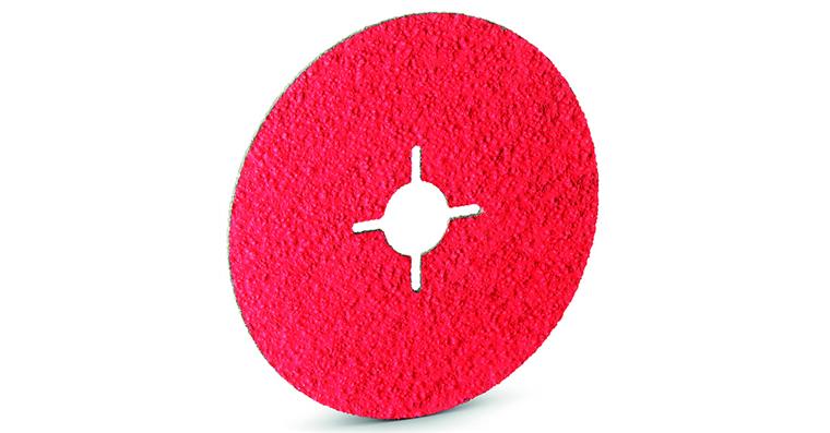 Fibre disc, ceramic abrasive grain, grit 60, dia. 125 mm