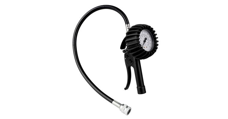 LIZZARD Druckluft analoger Reifenfüller mit QT Connector