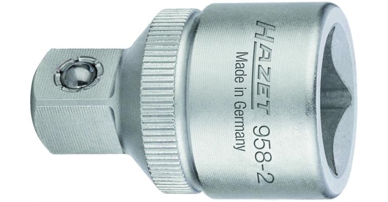 1051541204 Adapter 1/2 inch drive to 3/8 inch output CV steel length 38 mm