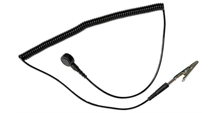 ESD-Handgelenkband-Erdungskabel 10 mm DK - Bananenstecker
