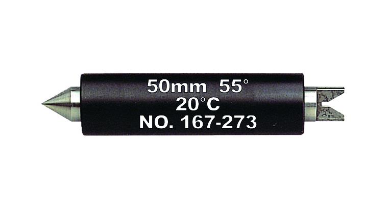 Gewinde-Einstellnormal metrisch/Whitworth 55° 150 mm