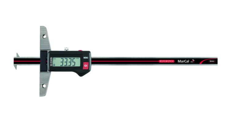 Digitaler Tiefenmessschieber 0-300mm mit Doppelhaken, IP67, EWRi  kabellose DA