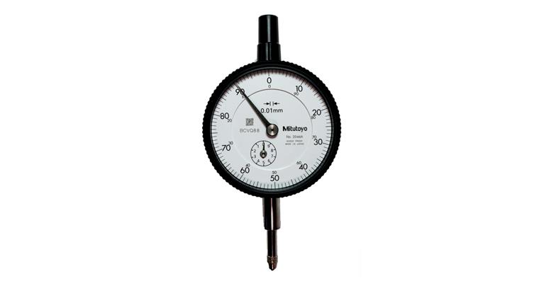 Messuhr metrisch 10 mm, 0,01mm, mit Öse 2046A
