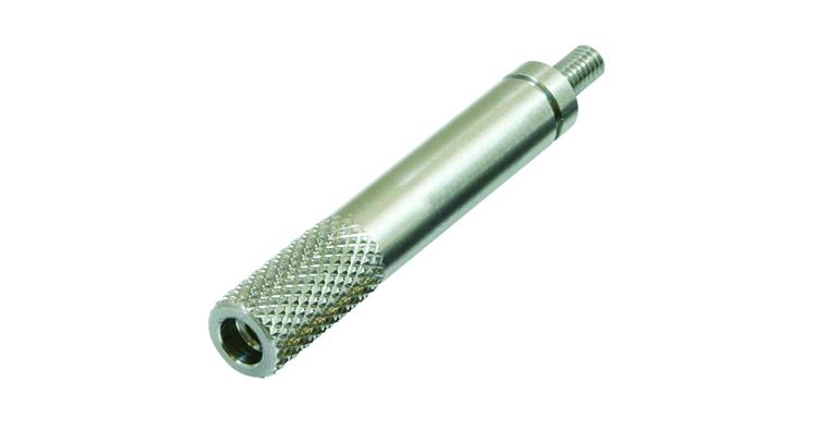 Extension for dial gauge, M2.5x0.45, 60 mm, steel