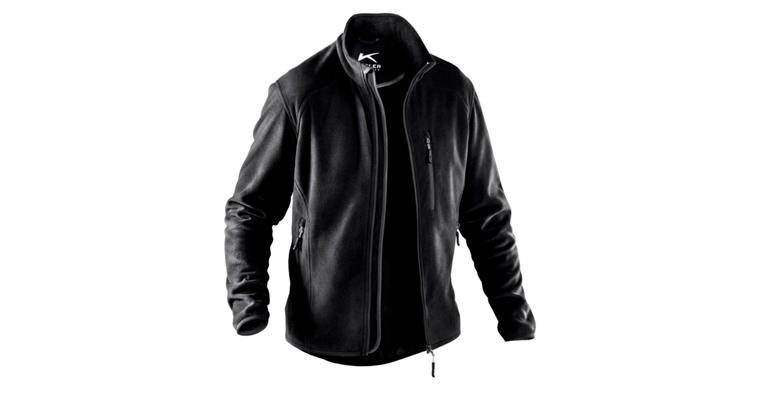1001654264 Fleece-Jacke Weather schwarz Gr. XL