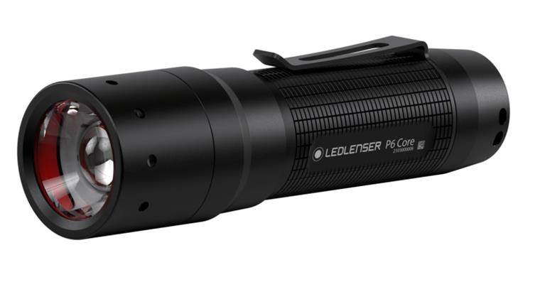 LED Taschenlampe P6 Core mit Batterien, 300 lm, IP54