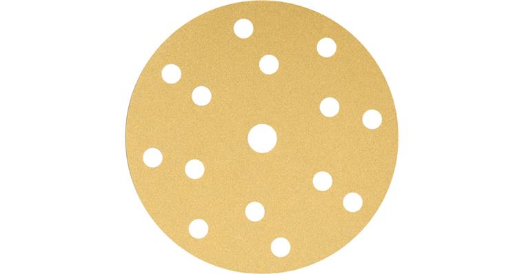 ATORN hook-and-loop sanding discs, perforated, grain 40, dia. 150 mm, 15-hole