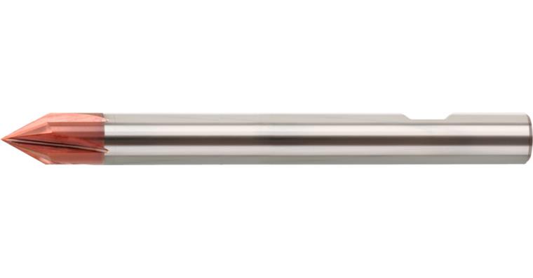 ATORN VHM Fasfräser überlang 60 Grad Durchmesser 4 mm Z4 ULTRA HA