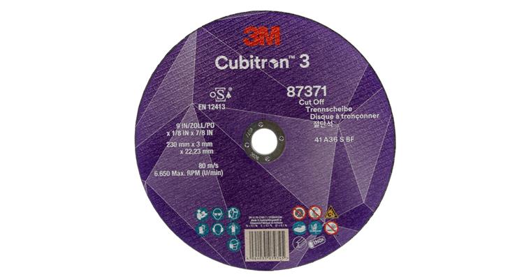 1044811213 Trennscheibe 3M™ Cubitron™ 3 36+ 230mm x2,5mm