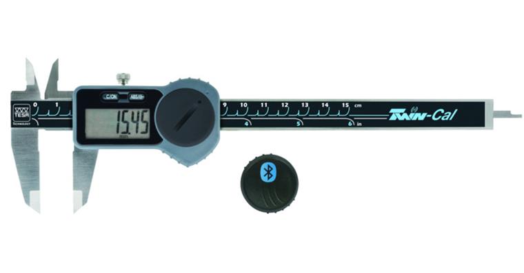 Messschieber digital 150mm, TWIN-CAL, Datenausgang, flach, Data-Pack