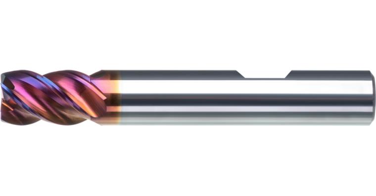 ATORN RockTec PRO HPC end mill, short, KF 6x10x54 mm T=4 HB