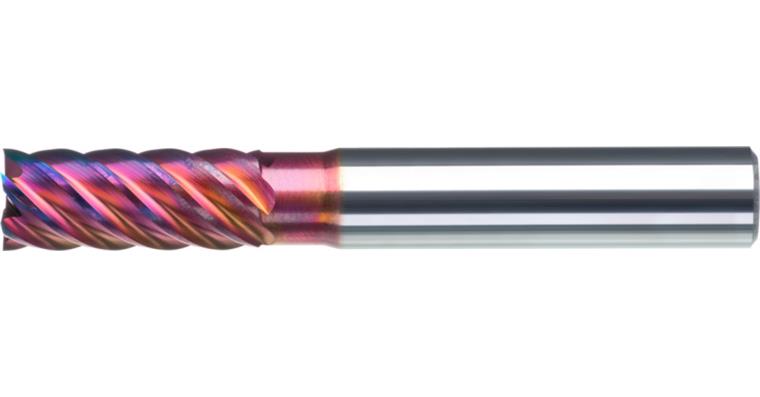 ATORN solid carbide multi-tooth mill, cutting edge dia. 8 mm length 63 mm type H