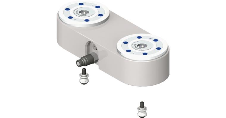 ATORN clamping bracket bore gauge= 200 mm 2-way K10.2