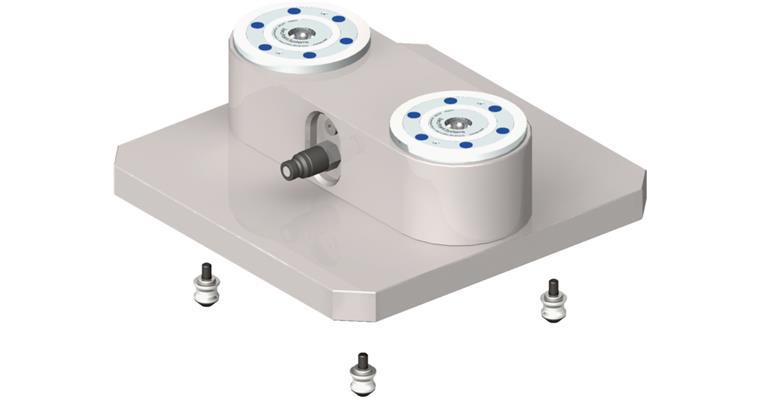 ATORN clamping bracket H= 140 mm 4-way K10.2