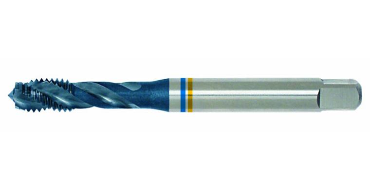 Grundloch-Gewindebohrer M Uni DIN 376 45 Grad Form C 2,5xD PM-TiCN M12
