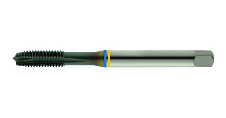 Durchgangs-Gewindebohrer M Uni DIN 376 Form C 2,5xD PM-TiCN M12