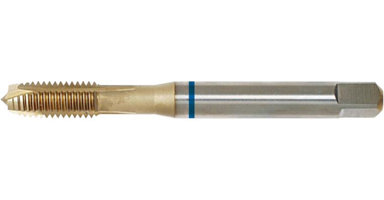 Durchgangs-Gewindebohrer M DIN 376 Form B 3xD HSS-E-TiN M20