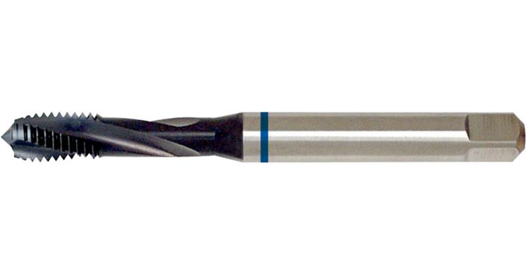 Grundloch-Gewindebohrer M DIN 376 15 Grad Form C 2xD HSS-E-TiCN M16