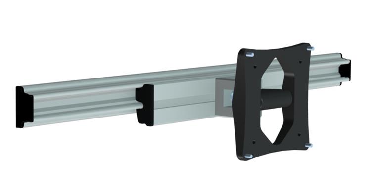CLIP-O-FLEX Monitorhalter 60 passend für COF Halteschiene