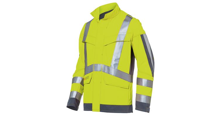 Jacke PROTECTIQ High Vis arc2 gelb/anthrazit Gr. 64
