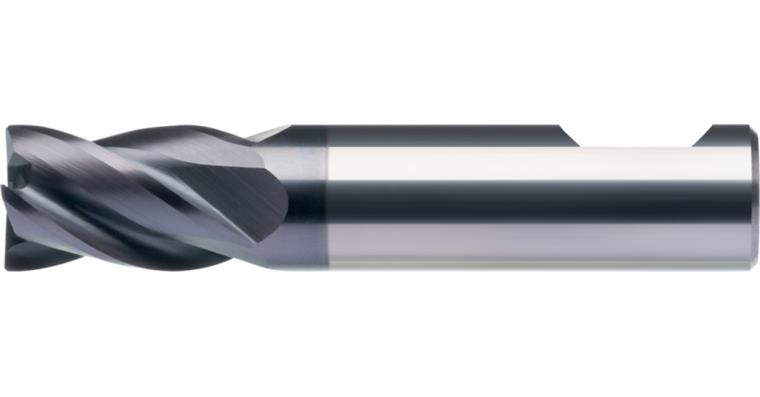 ATORN HPC/MTC end mill, XS, 3x6x40 mm, T=4, HB shank, ULTRA-coated