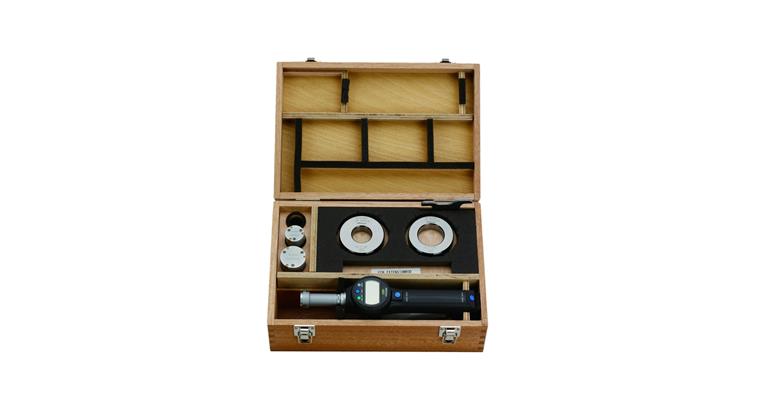 Digitaler Borematic Messschraubensatz 25-50 mm mit 3 Wechselköpfen