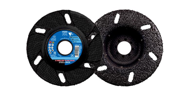 Schruppscheibe CC-GRIND-ROBUST VIEW 125 SGP STEELOX VICTOGRAIN