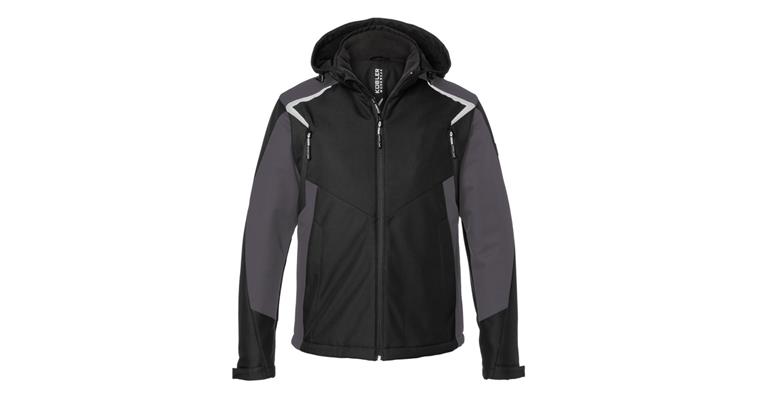 Winter-Softshell-Jacke BODYFORCE schwarz/anthrazit Gr. XXL