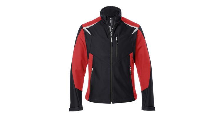 Ultrashell Jacke BODYFORCE schwarz/mittelrot Gr.XL
