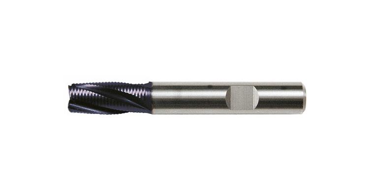 VHM-Schruppfräser TiAlN 30° Typ HR Normal HB-Schaft Z=4 Ø16mm