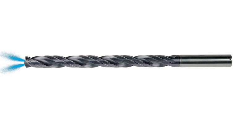 LIZZARD VHM-Kühlkanalbohrer 12xD DIN 6535 HA TiAlNplus Spitzenwinkel 140° HPC IKZ 6,8mm