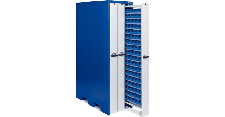 Werkzeugschrank für Kleinteilelagerung 3 Vertikalauszüge 660x1300x2140mm 5010