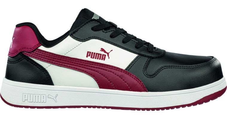 Sicherheits-Halbschuh Frontcourt black/white/red S3L Gr. 41