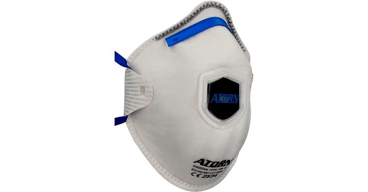 ATORN Atemschutzmaske A-Mask 4, FFP2, vorgeformt, mit Ventil, Pack à 10 Stück