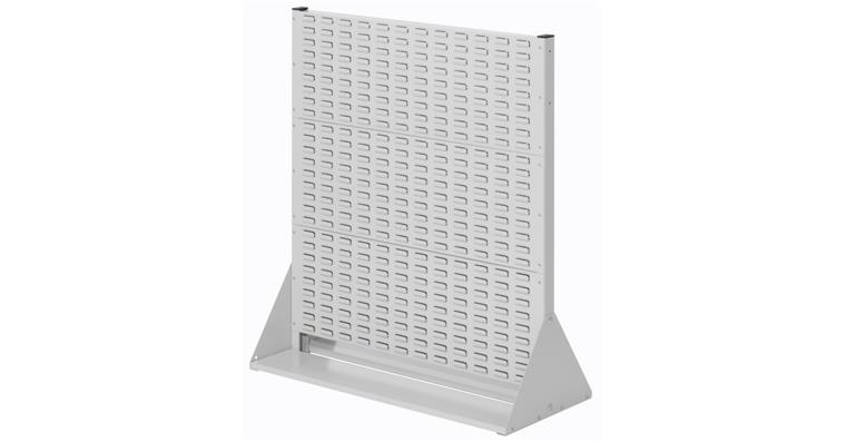 Stellwand 1100x1000x430mm doppelseitig ohne Sichtlagerkästen