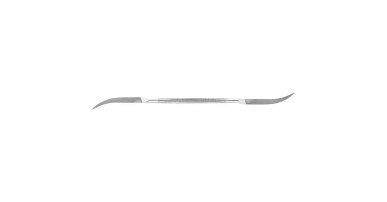 Präzisions-Riffelfeile Typ 609 180mm Schweizer Hieb 2, mittel-fein