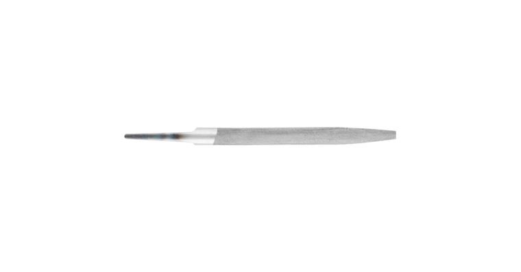 Werkstattfeile Halbrund-Spitz 100mm Hieb 3 Feinbearbeitung / Schlichten