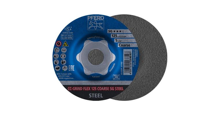 1001440629 Schleifscheibe CC-GRIND FLEX CO-COOL SG STEEL 125x22,23 mm